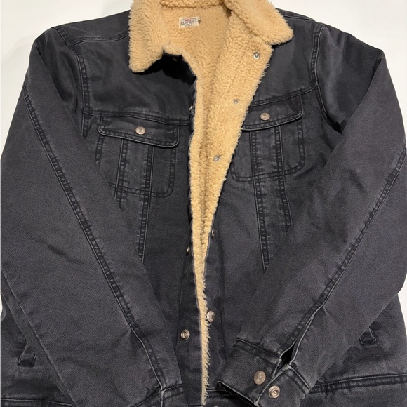 Faherty Brand Sherpa Lined Denim Jacket w/ PrimaLoft Insulation Men’s Trucker M